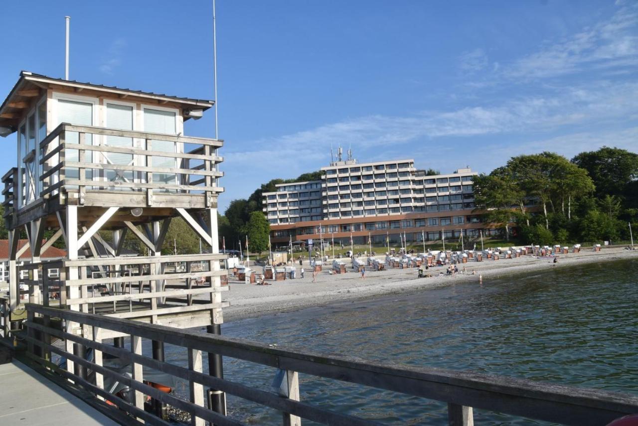 Fewo1846 Intermar - Strandbude - Studioapartment Mit Balkon Und Meerblick Glücksburg Exterior foto